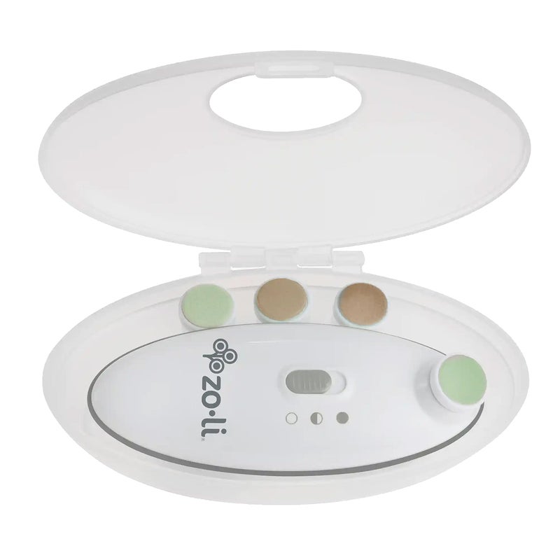 ZoLi Buzz B Electric Baby Nail Trimmer | ZoLi Baby Safe Nail File for Newborn Infant and up  Original Safety Electric Baby Nail File - Image 3